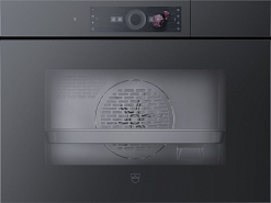 V-Zug CombiSteamer V6000 45 черное стекло/AutoDoor CS6T-23043